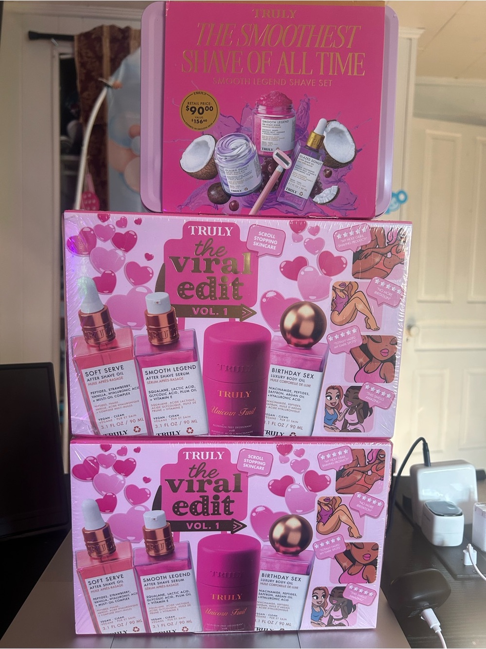 TRULY Viral Edit Vol. 1 Makeup & Skincare Set - Pink
